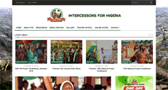 Desktop Screenshot of intercessorsfornigeria.org
